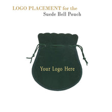 Suede Bell Luxury Pouch - Large Pouch allurepack