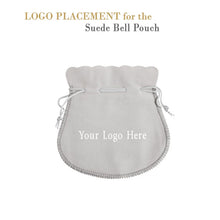Suede Bell Luxury Pouch - Large Pouch allurepack