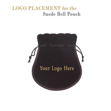 Suede Bell Luxury Pouch - Large Pouch allurepack