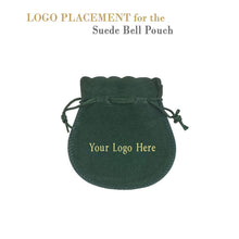 Suede Bell Luxury Pouch - Medium Pouch allurepack