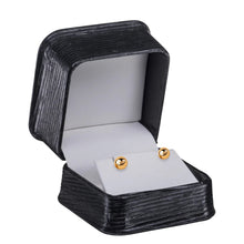 Textured Leatherette Earring Box, Exquisite Collection Earring allurepack