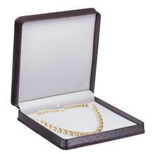 Textured Leatherette Necklace Box, Exquisite Collection Necklace allurepack