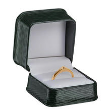 Textured Leatherette Ring Box, Exquisite Collection Ring allurepack