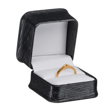 Textured Leatherette Ring Box, Exquisite Collection Ring allurepack