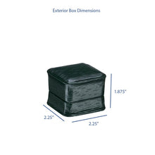 Textured Leatherette Ring Box, Exquisite Collection Ring allurepack