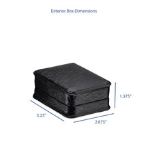 Textured Leatherette T-Style Earring Box, Exquisite Collection Earring allurepack