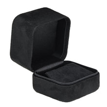 Ultrasuede Earring Box, Posh Collection Earring PH20-BK Black 12 Allurepack