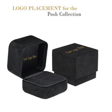 Ultrasuede Ring Box, Posh Collection Ring Allurepack