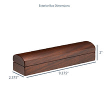 Walnut Wood Bracelet Box, Walnut Collection Bracelet Allurepack