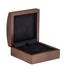 Walnut Wood Large T-Earring Box, Walnut Collection Universal Allurepack