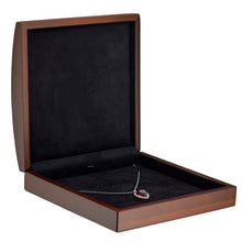 Walnut Wood Pearl/Necklace Box, Walnut Collection Necklace Allurepack