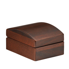 Walnut Wood T-Earring/Pendant Box, Walnut Collection Pendant Allurepack