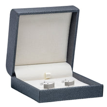 Weave Texture Cufflink Box, Contemporary Collection Cufflink allurepack