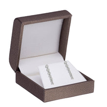 Weave Texture Earring/Pendant Box, Contemporary Collection Earring/Pendant allurepack