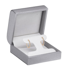 Weave Texture T-Style Earring Box, Contemporary Collection Earring allurepack