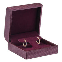 Weave Texture T-Style Earring Box, Contemporary Collection Earring allurepack