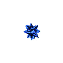 1 1/4" Metallic Gift Bows (100 Pack) Bows BO10-BL Blue Allurepack