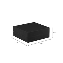 Black LED Slim Engagement Proposal Ring Box Fiancé Allurepack