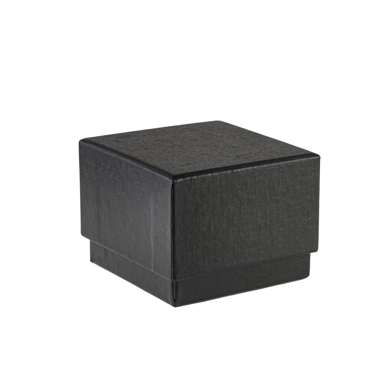 Velvet Square Single Earring Box with Matching Insert and White Satin Velvet Square Single Earring Box with Matching Insert and White Satin