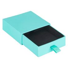 Cardboard Drawer Earring/Pendant Box, Sleek Collection Earring/Pendant SK23-TQ Turquoise 12 Allurepack