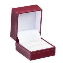 Cartier Style Ring Box, Vintage Collection Ring VN10-RD Red 12 allurepack