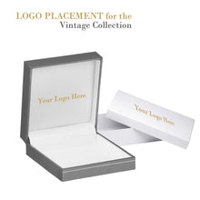 Cartier Style T-Bar Earring Box, Vintage Collection Clip allurepack