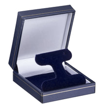 Cartier Style T-Bar Earring Box, Vintage Collection Clip VN25-NB Navy 12 allurepack
