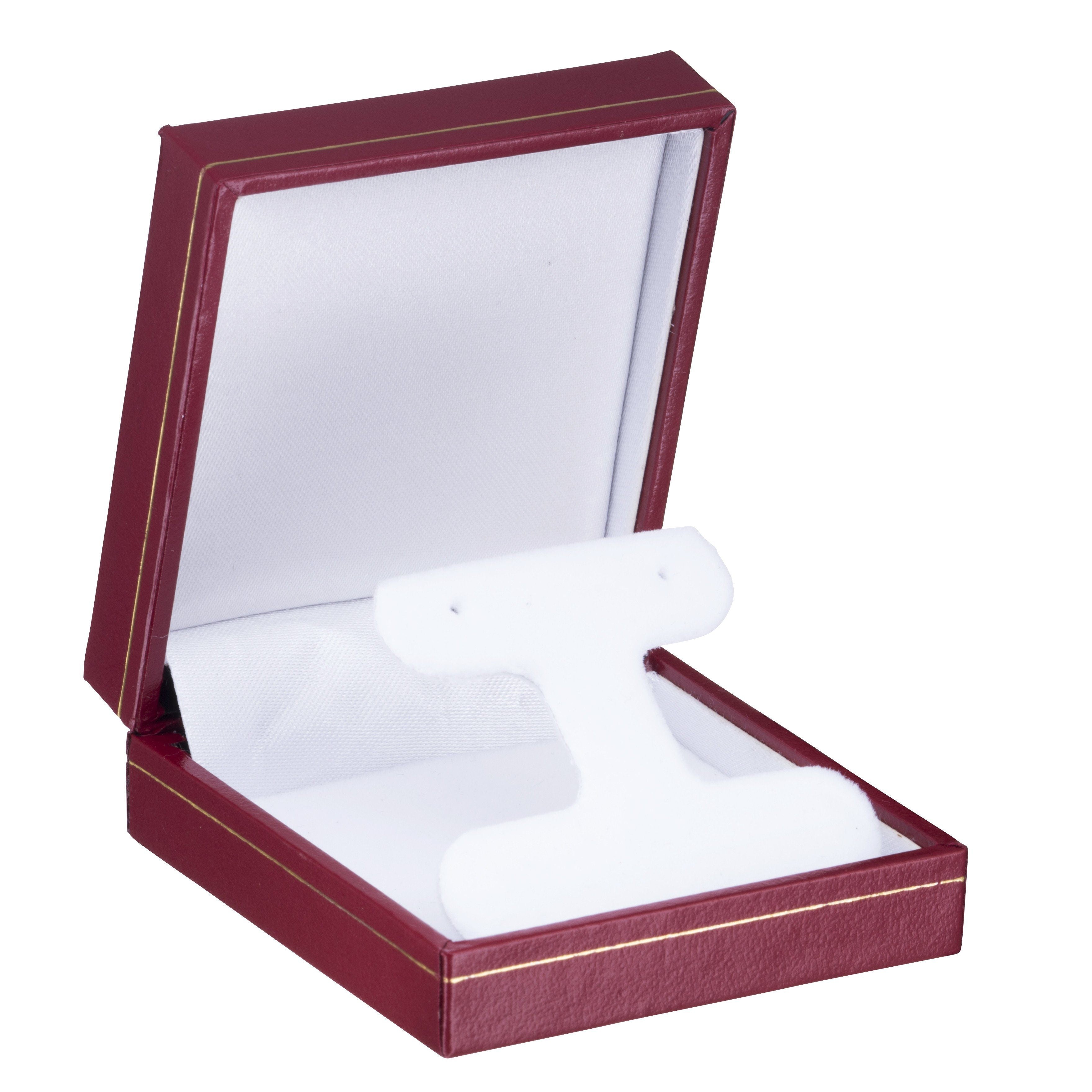 Cartier Style T-Bar Earring Box, Vintage Collection