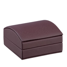 Dome Leatherette T-Bar Earring Box with outer Bow Box, Splendor Collection Earring Allurepack