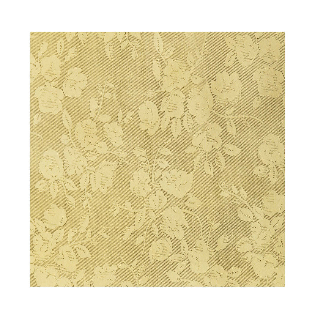Floral Wrapping Paper  Gold Vintage Floral Wrapping Paper Roll