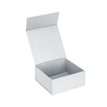 Foldable Magnetic Box 6 X 6 Box BX266-SL Silver 12 Allurepack