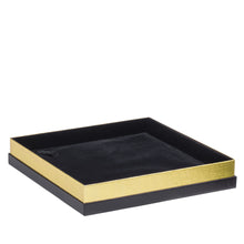 Gold Accented Cardboard Necklace Box, Legacy Collection Necklace allurepack