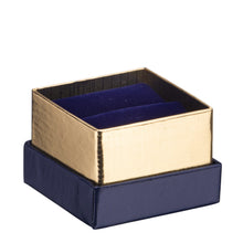 Gold Accented Cardboard Ring Box, Legacy Collection Ring allurepack