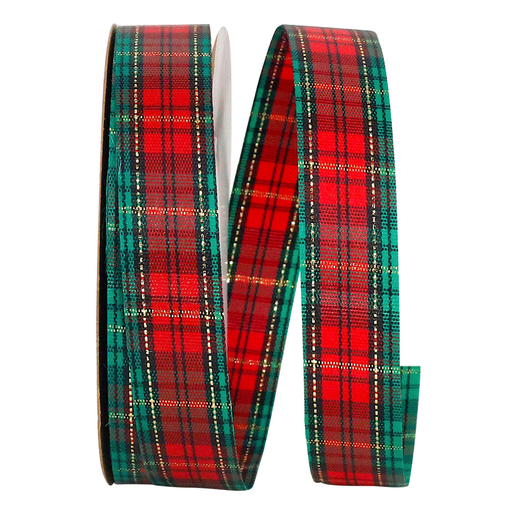 Holiday Plaid Ribbon - Red/Green Holiday Ribbon Allurepack