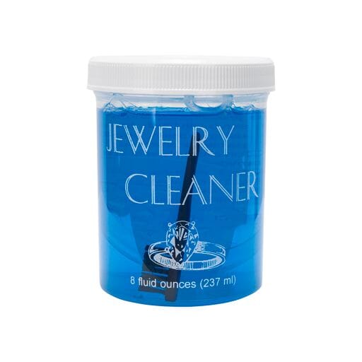 Home Jewelry Cleaner/Blue 8 Ounces With Basket & Brush Cleaning TS-JCH-BL 1 Allurepack