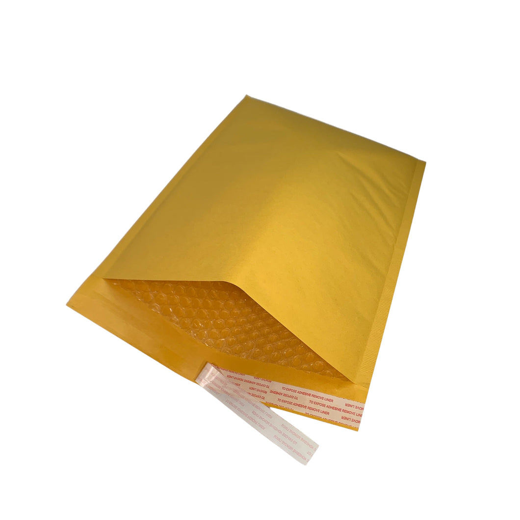 Kraft Bubble Mailer 9.5x14.5 (100 Pack) Mailer EMK4 Kraft 1 allurepack