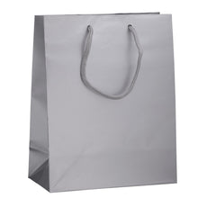 Large Glossy Tote Bag Bag BT181-SL Silver 50 allurepack
