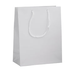 Large Glossy Tote Bag Bag BT181-WT White 50 allurepack