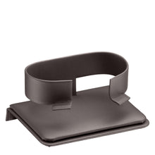Large Horizontal Bangle/Watch Stand, Allure Leatherette Display Collection Bangle D613-BN Brown 1 allurepack