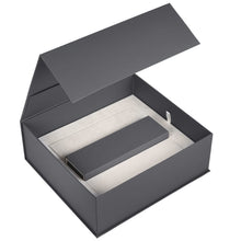 Large Presentation Box, Vogue Collection Box VG-PRESL-BK Dark Grey 1 allurepack