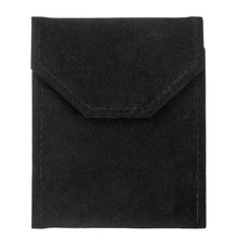 Large Suede Pearl Folder folder FS12-BK/BK Black 12 allurepack