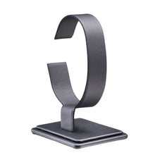 Large Vertical Bangle/Watch Stand, Allure Leatherette Display Collection Bangle D610-GR Steel Grey 1 allurepack