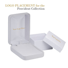 Leatherette Rounded Earring Box, Provident Collection Earring allurepack