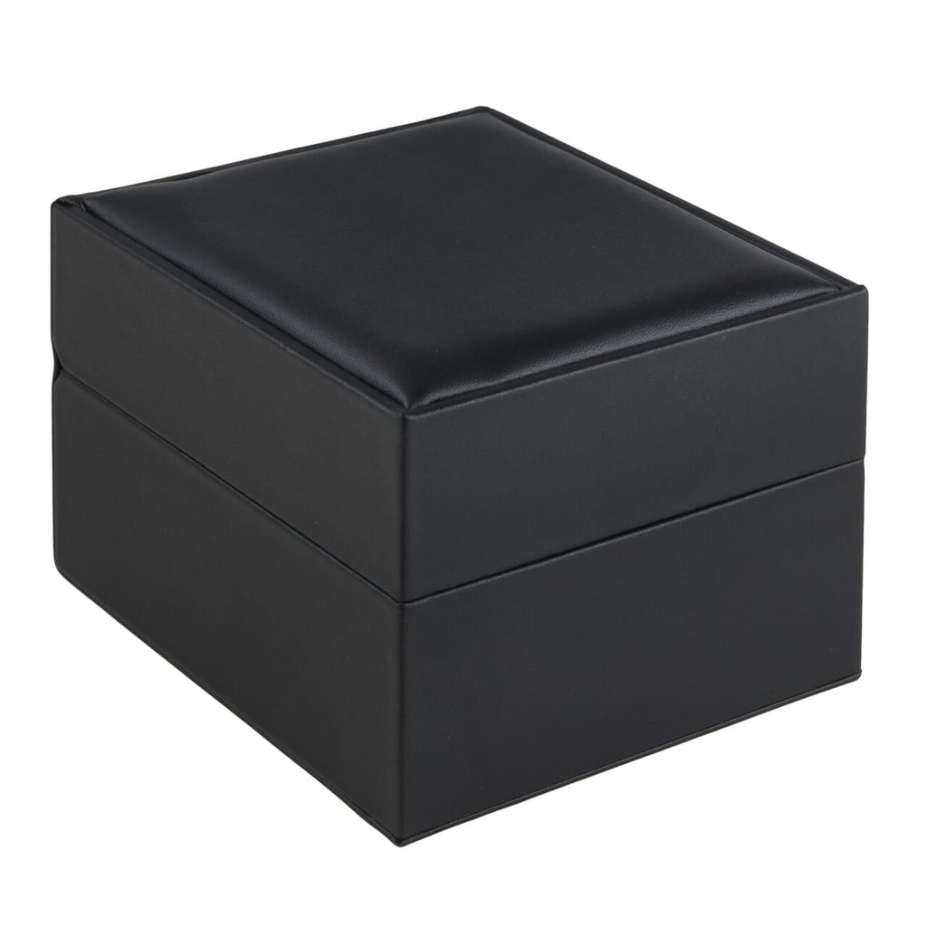 Luxury Leather Watch Box, Time Collection (BLACK PACKER)