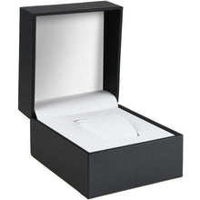 Luxury Leather Watch Box, Time Collection (BLACK PACKER) Watch WT01-BK/BK Black 12 allurepack