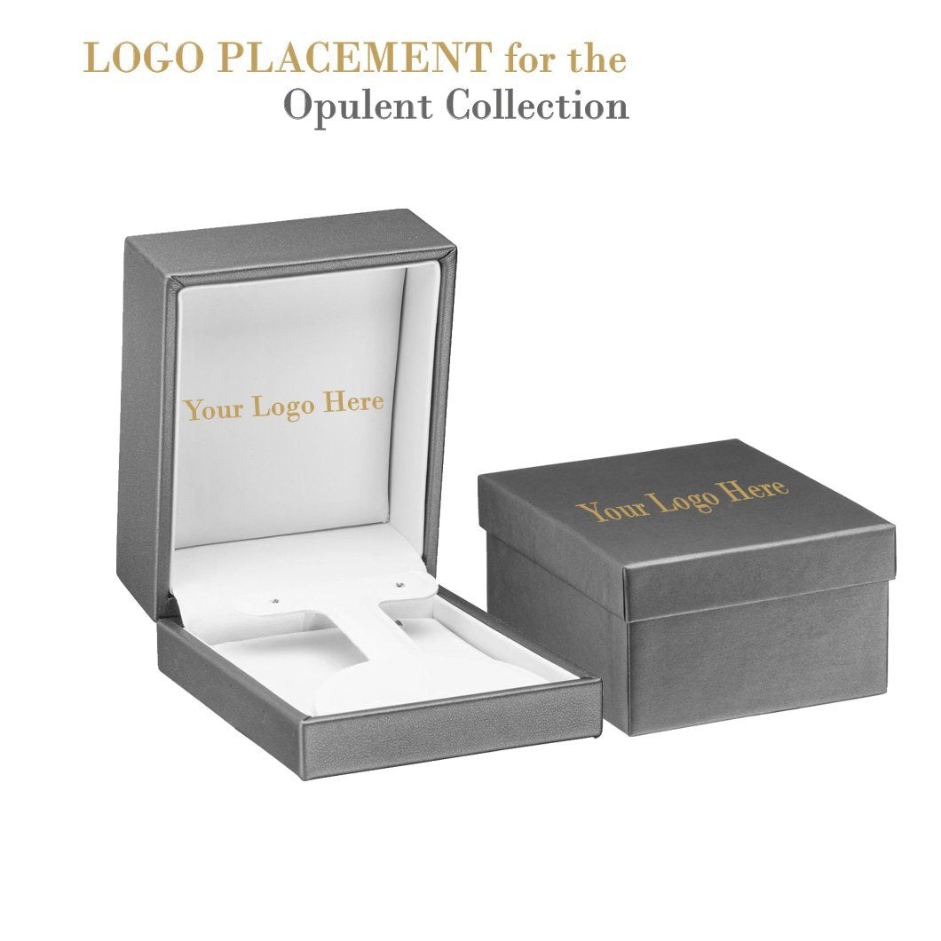 Opulent Cufflink Boxes | Metallic Faux Leather Gift Boxes | Wholesale