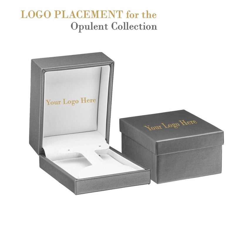 Luxury Leather Cufflink Box, Opulent Collection