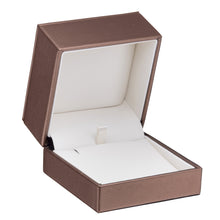 Luxury Leather with Stitch Pendant Box, Opulent Collection pendant OP30-BZ Bronze 12 allurepack