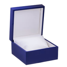 Luxury Wooden Lacquered Watch/Bangle Box with Pillow, Imperial Collection pillow IM68-BL Blue 12 allurepack