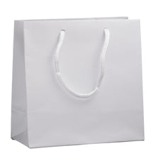 Medium Glossy Tote Bag Bag BT177-WT White 50 allurepack